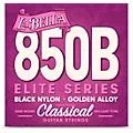LaBella 850B Elite Series Black Nylon Golden Alloy Classical Guitar Strings Standard