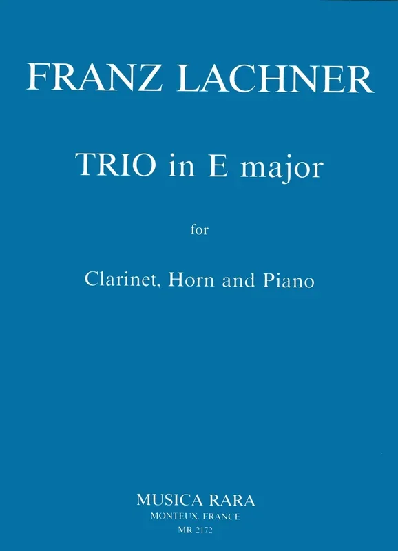 Lachner: Trio in E Major