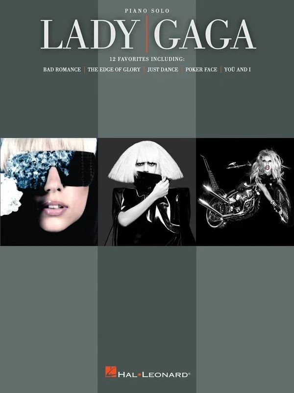 Lady Gaga For Piano Solo (Softcover Book)