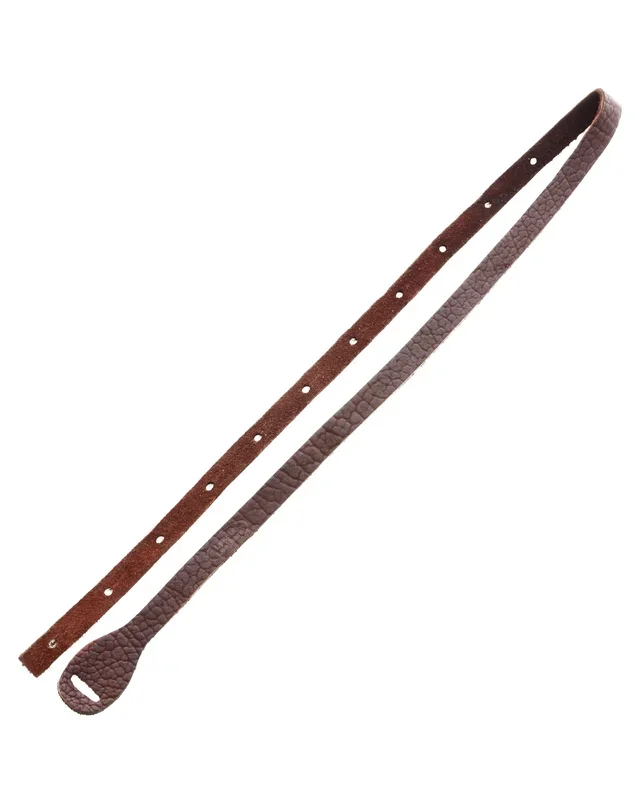 LAKOTA LEATHERS MANDOLIN STRAP, MAHOGANY