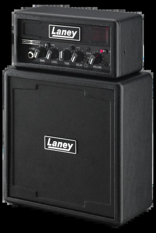 Laney Ironheart Ministack 2x3W Stereo Mini Guitar Amplifier with Digital Delay