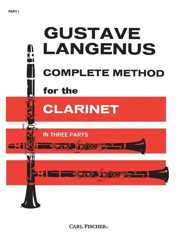 Langenus – Complete Method For Clarinet Part 1 (Softcover Book)