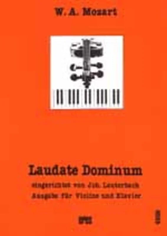 Laudate Dominum Violin/Piano Book