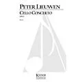 Lauren Keiser Music Publishing Cello Concerto (Full Score) LKM Music Series Composed by Peter Lieuwen Standard