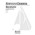 Lauren Keiser Music Publishing Rhapsody for Oboe and Strings LKM Music Series by Steven Gerber Standard