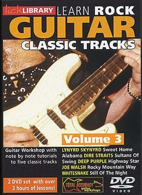 Learn Rock Guitar Classic Tracks 2Dvds