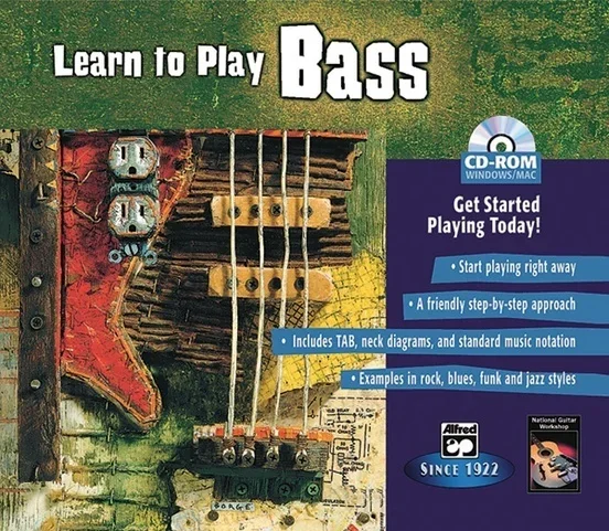 Learn To Play Bass CD Rom Jewel Case