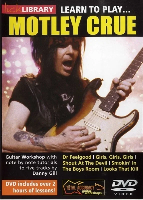 Learn To Play Motley Crue DVD