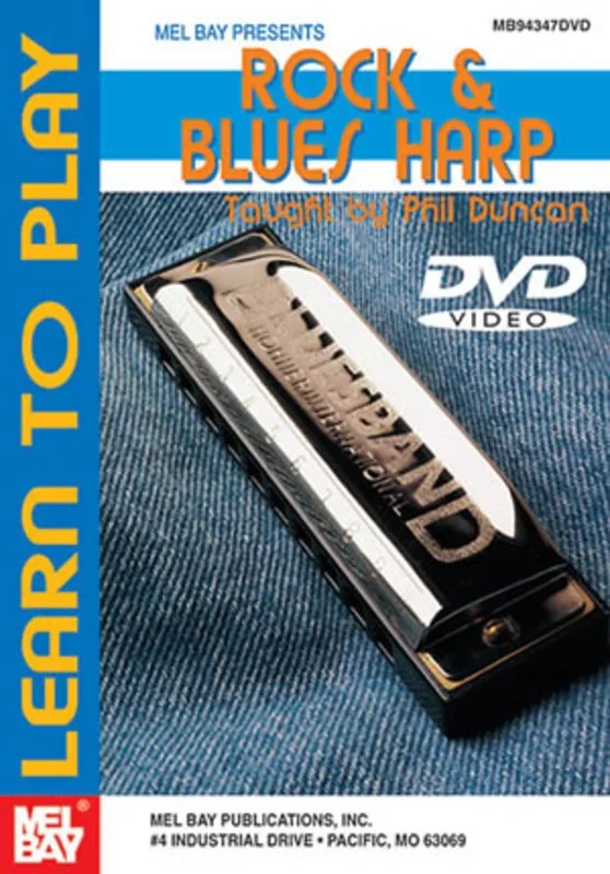 Learn To Play Rock And Blues Harp DVD (DVD Only)