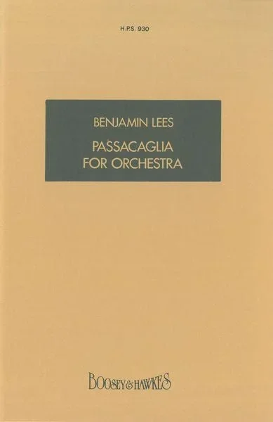 Lees: Passacaglia