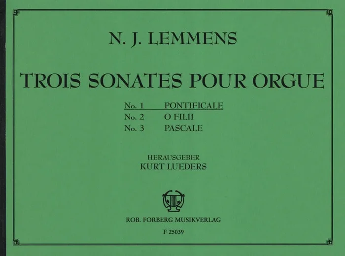 Lemmens: Organ Sonata No. 1 – “Pontificale “