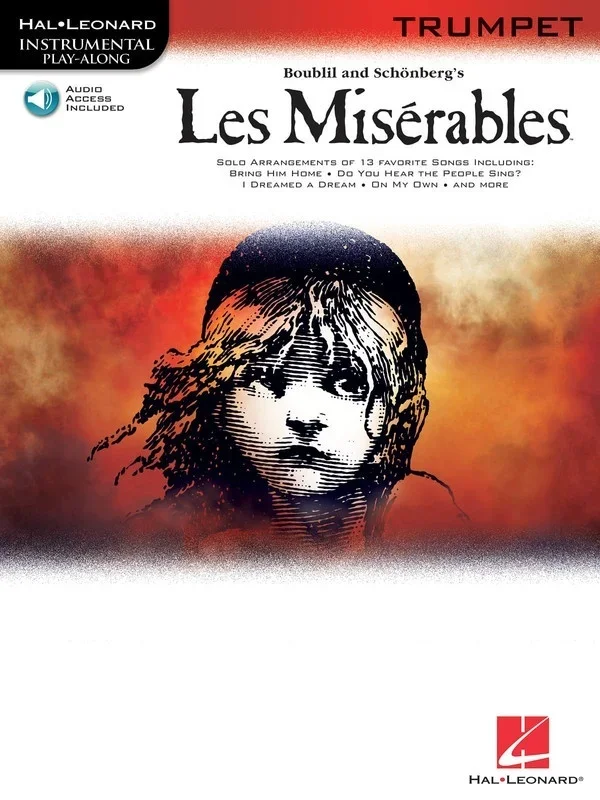 Les Miserables Trumpet Book/Online Audio