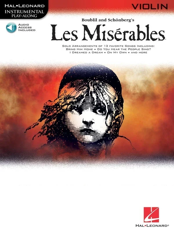 Les Miserables Violin Book/Online Audio