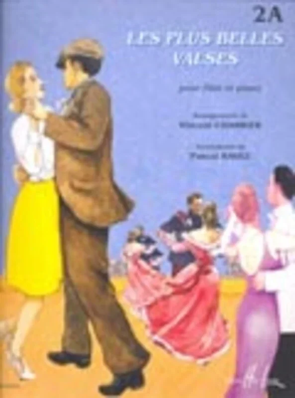 Les Plus Belles Valses Book 2A Flute/Piano (Softcover Book)