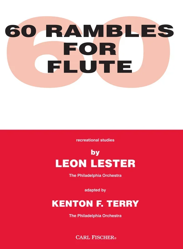 Lester: 60 Rambles for Flute
