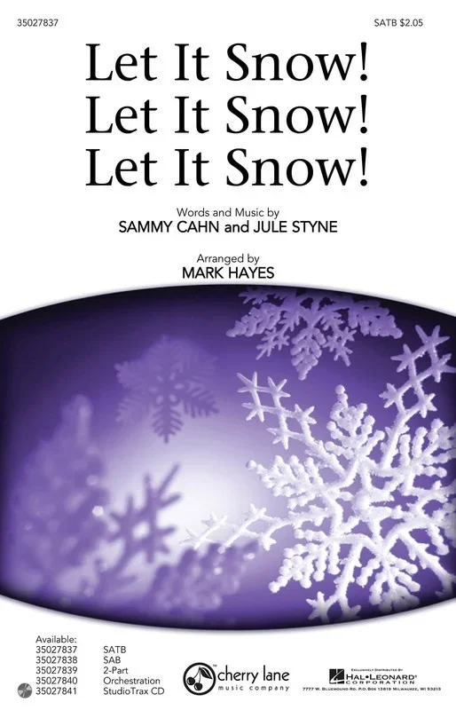 Let It Snow Let It Snow Let It Snow Orchestratio (Music Score/Parts)