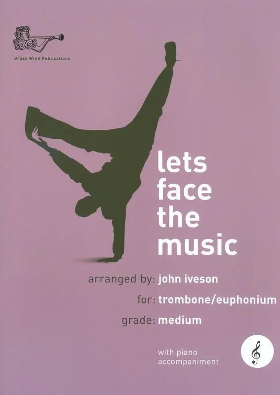 Lets Face The Music Trombone Tc Softcover Book/CD