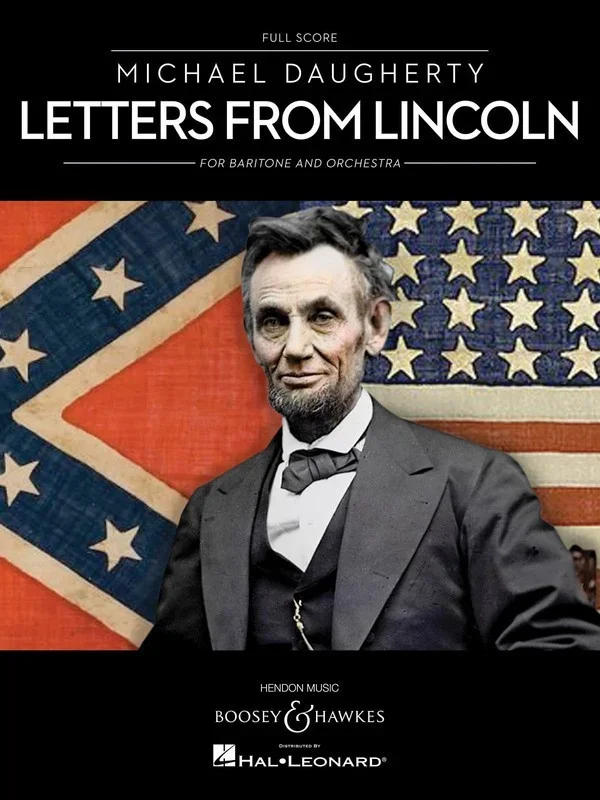 Letters From Lincoln Baritone/Orchestra Book