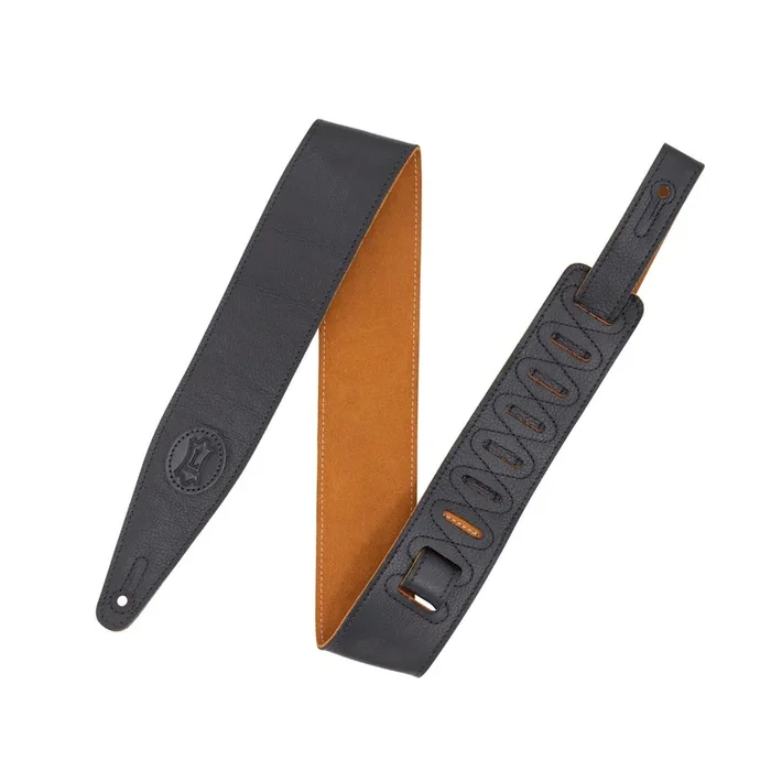 LEVYS MGS317STBLKHNY 2.5 ” Garment Leather Strap with Suede Backing