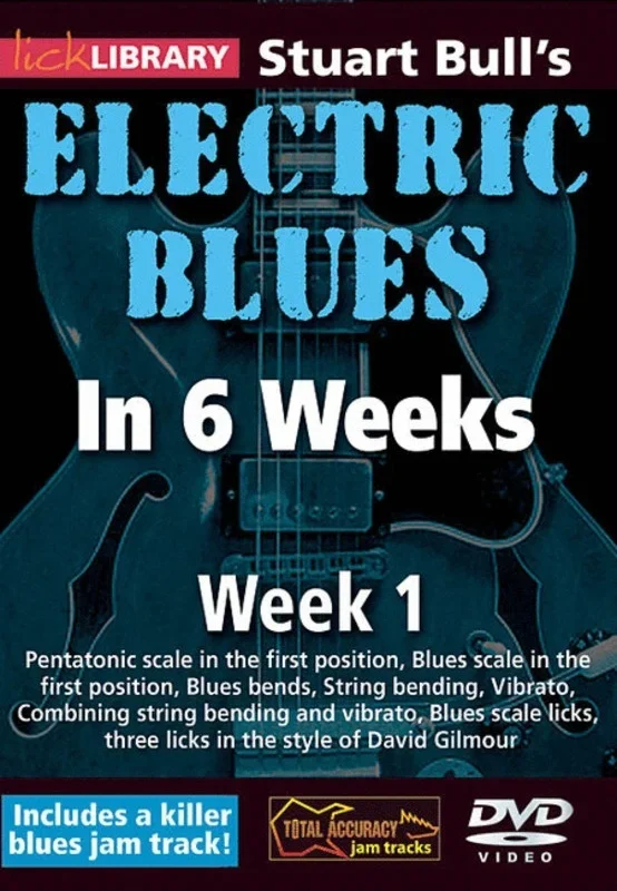 Lick Library Bull’S Electric Blues 6 Wks Guitar DVD 1