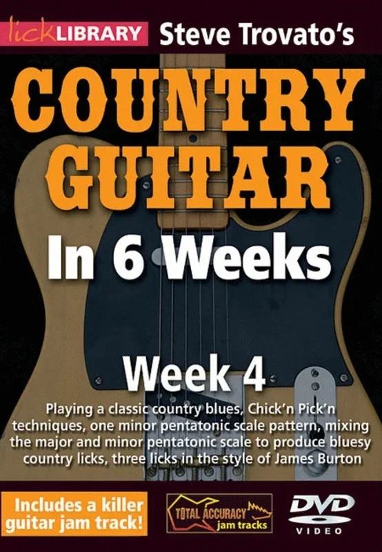 Lick Library Steve Trovatos Country Guitar 6Wks-Wk4