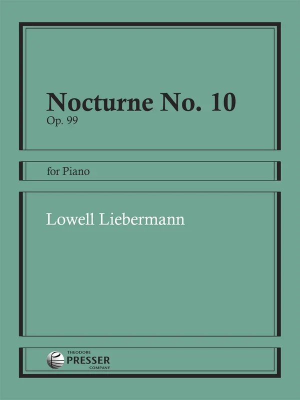 Liebermann: Nocturne No. 10, Op. 99