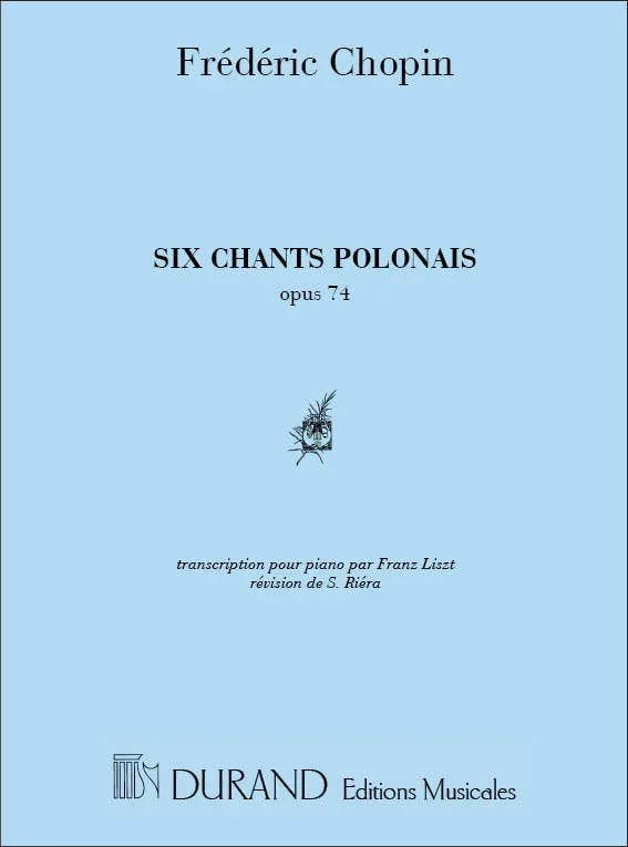 Liszt: 6 Polish Songs, S. 480