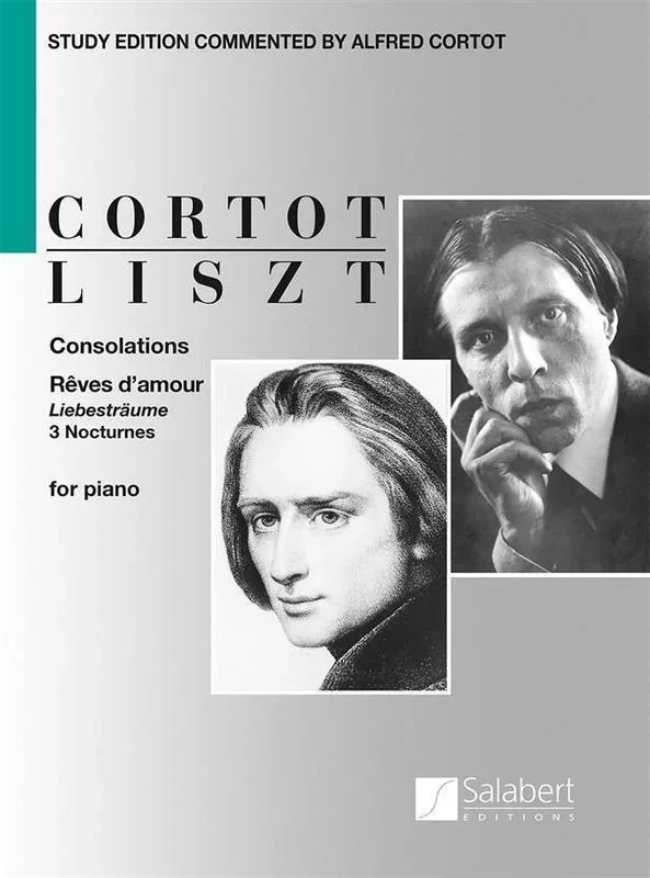 Liszt – ConsOnline Audiotions Reves D’Amour 3 Nocturnes (Softcover Book)