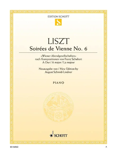 Liszt: Soireés de Vienne No. 6 in A Major, S. 427