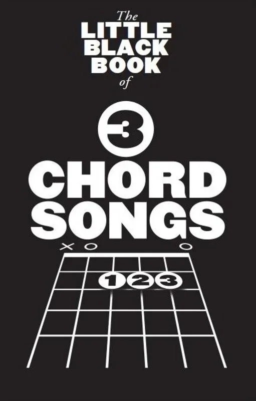 Little Black Book Of 3 Chord Songs (Softcover Book)