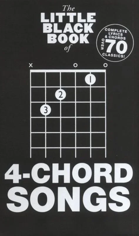 Little Black Book Of 4 Chord Songs Lyrics/Chords
