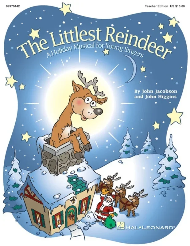 Littlest Reindeer Book/CD/Pa/Repro Pak (Softcover Book/CD)