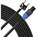 Livewire Elite 12g Speaker Cable Banana to Speakon 25 ft. Black