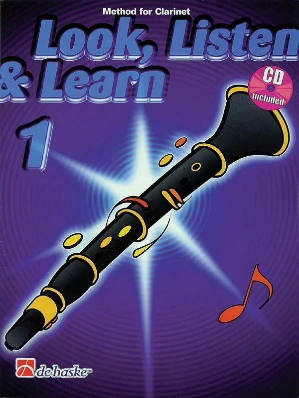 LOOK LISTEN and LEARN PART 1 CLARINET Book/CD