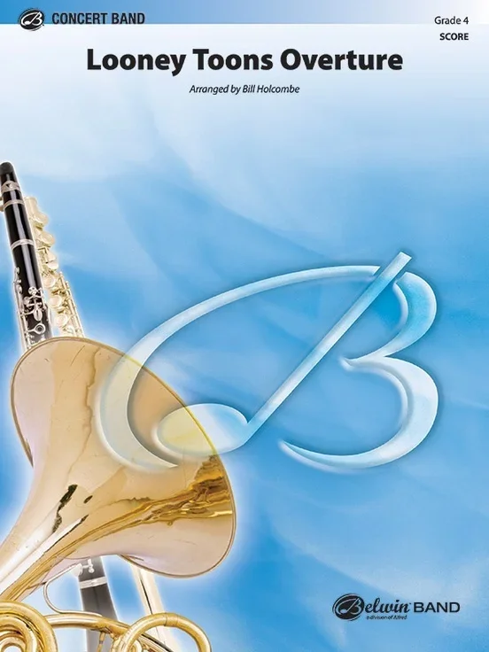 Looney Tunes Overture Concert Band Gr 4 Conductor Score