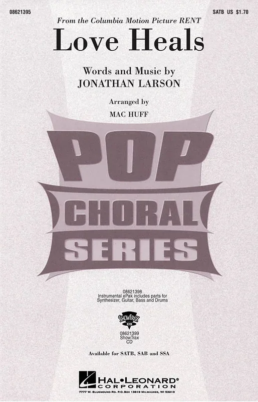 Love Heals SATB (Octavo)
