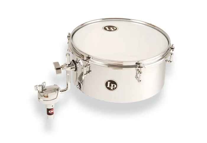 LP 12″ Mountable Drum Set Timbale – Chrome