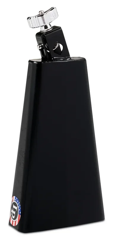 LP Black Mambo Cowbell 8″ (1/2″ Mount)