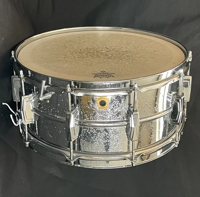 Ludwig 1963-64 Rare Badge LM402 6.5×14 Supraphonic Snare Drum