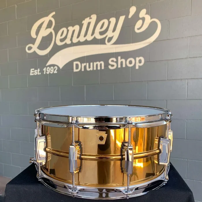 Ludwig LB552 Polished Bronze-Phonic 6.5×14 Snare Drum w/ Imperial Lugs