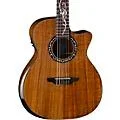Luna Vineyard Koa Bevel Nylon-String Cutaway Acoustic-Electric Gloss Natural
