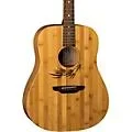 Luna Woodland Bamboo Dreadnought Acoustic Guitar Bamboo