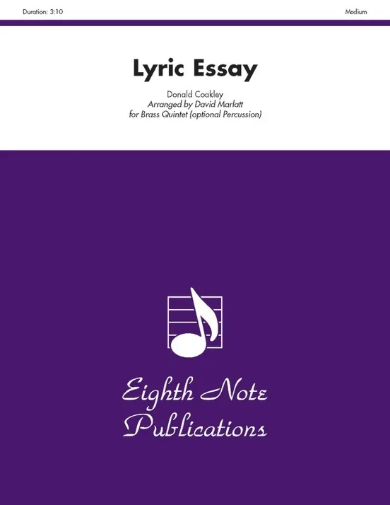Lyric Essay Brass Quintet