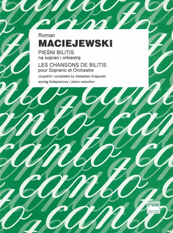 Maciejewski: Pieśni Bilitis