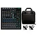 Mackie ProFX10v3 10-Channel Mixer With Gator Mixer Bag and Cables Standard