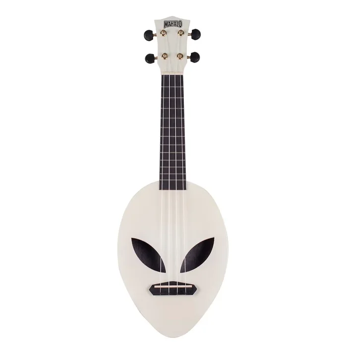 Mahalo Creative Series Soprano Ukulele – Alien (Glow in the Dark Green)
