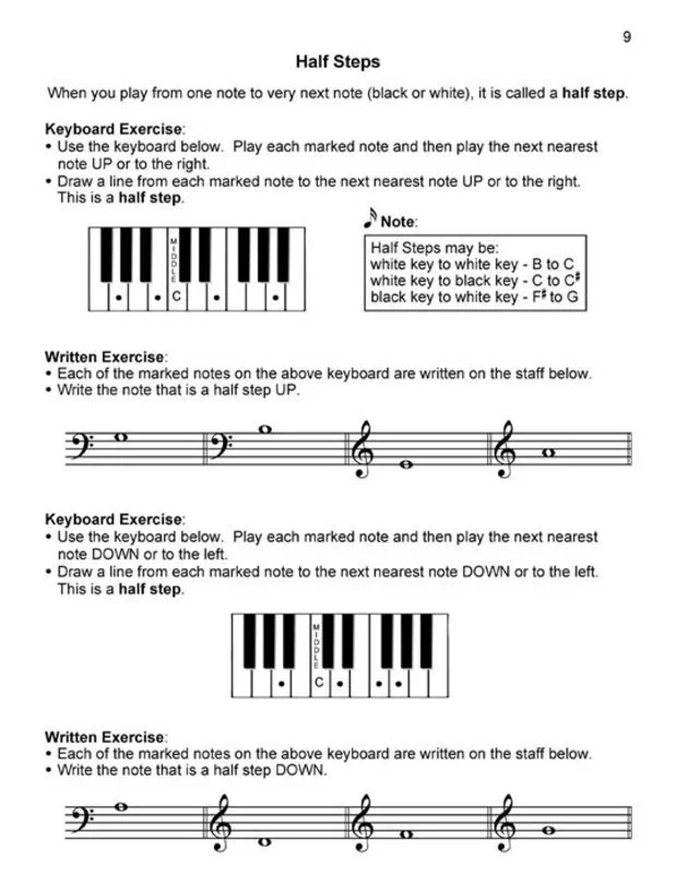 Major Scale Book Book
