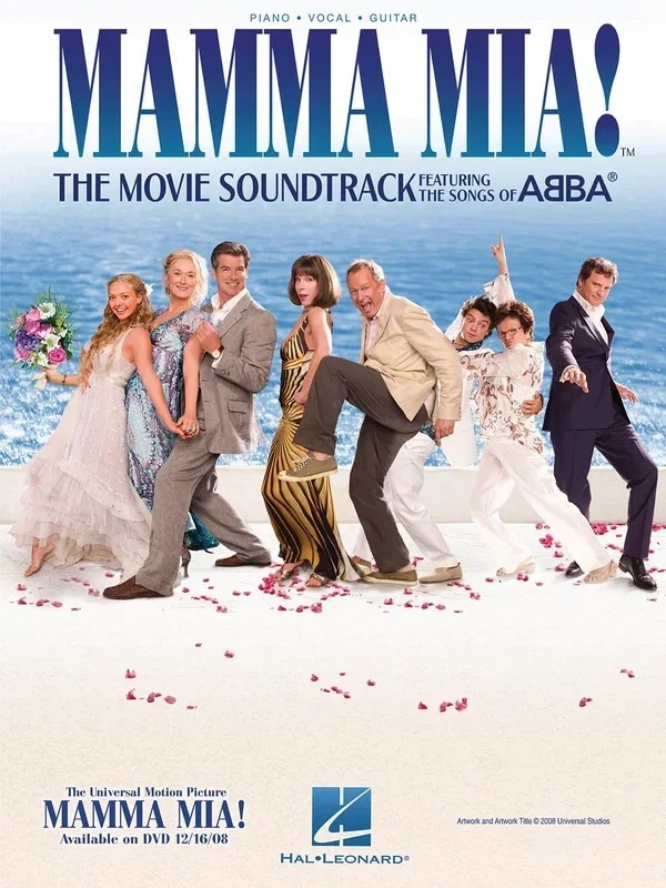 Mamma Mia! Movie Soundtrack PVG (Softcover Book)