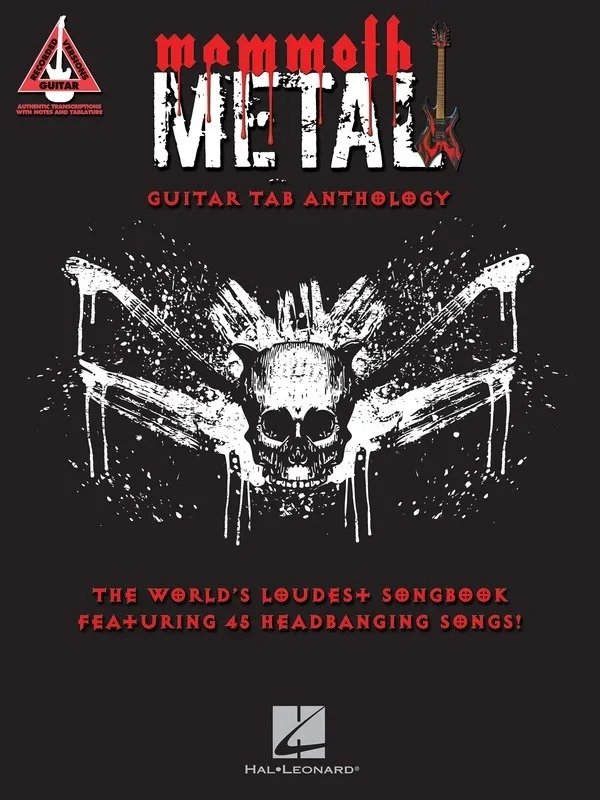 Mammoth Metal Guitar TAB Anthology (Softcover Book)