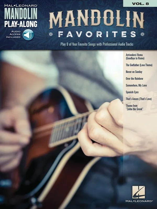 Mandolin Favorites Playalong V8 Book/Online Audio (Softcover Book/Online Audio)